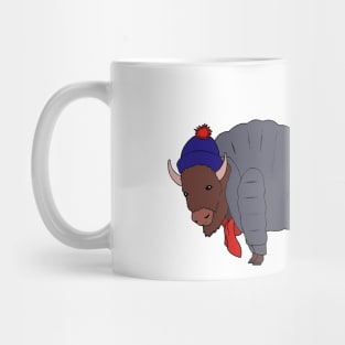 Buffalo Winter Mug